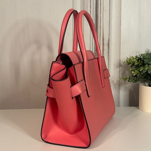 COA MICHAEL KORS CARMEN MEDIUM FLAP SATCHEL SHOULDER CROSSBODY BAG - Picture 5 of 10